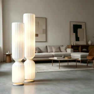 Wabi Sabi Style Floor Lamp Villa Living Room High End Dining Room Floor Lamp Hotel Lobby Floor Lamp