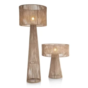 Wabi Sabi Style Woven Iron Rattan Floor Lamp for Homestay Hotel Japanese Retro Living Room Sofa Side Bedroom Decor