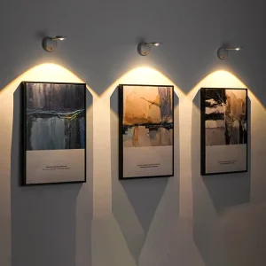 Wall Lamp Charging Wirelessly Dimmable Motion Sensor Living Room Bedroom Bedside Decoration Spotlights Night Wall Light