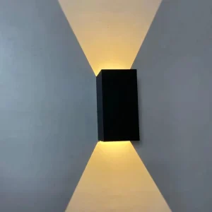 Wall Light Wall Mounted LED Wall Lamp Aluminum 12W IP65 Waterproof Black/White Wandlamp 220V