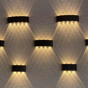Wall Lights Decoration Simple Bedside IP65 Exterior Waterproof Garden Aluminum Modern LED Wall Lamp Outdoor