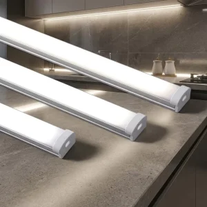 Wall-Mounted Dimmable White LED Cabinet Light with Motion Sensor for Kitchen and Bedroom