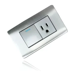 Wall Switch and Socket Series Universal Stainless Steel Wall Switch and Socket