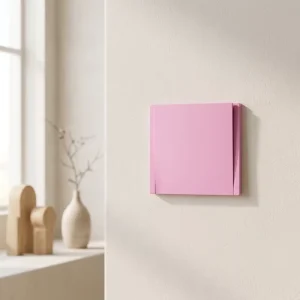 Wall Switches and Sockets Ultra-Thin Push Button EU 1 Gang 1 Way 10A PC Material