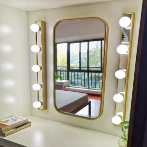 Wall-mounted LED Incandescent Mirror Lamp Warm White Yellow Light 3-Year Warranty Universal Voltage 100-240V for Bathroom