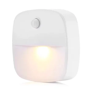 Wall-mounted Motion Sensor LED Night Light Battery Operated for Toilet