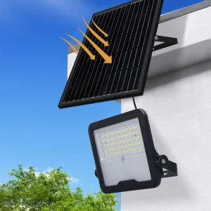 Warm White ABS Waterproof Outdoor Motion Sensor Solar LED Flood Light, 400W/500W/1000W/2000W