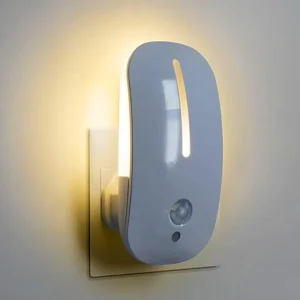 Warm White Sensor LED Night Light, Emergency Indoor Light