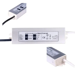 Waterproof 60W LED Power Supply Single Output Driver for LED Lighting AC DC