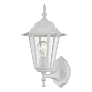 Waterproof Aluminum Outdoor Wall Lantern with Clear Glass