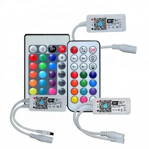 Waterproof Grow Light Dc 5m Smart Strip Lights With Remote Control 5050 Dmx 12v Rgb 512 Rf Wifi Led Controller