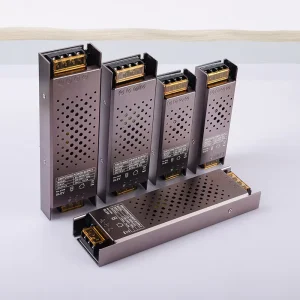 Waterproof Household LED Light Strip Silent Full Power Filter DC12V 24V Linear Constant Voltage Transformer for Long Duration