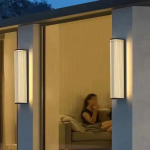 Waterproof IP65 Outdoor Wall Light Fixture for Exterior Villa Garden Outdoor Stainless Steel Surface Mounted Wall Lamps