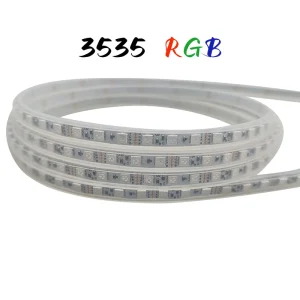 Waterproof IP67 SMD3535 RGB Smart Light 4Pins 60Leds DC12V RGB Multi Colors Flex Strip Light Decorative Landscape Light