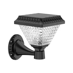 Waterproof LED Garden Feature Wall Mounted Solar Pillar Light with IP65 Rating