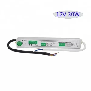 Waterproof LED Switching Power Supply 12V 2.5A 30W IP67 LED Driver Transformer PSUs