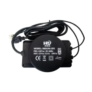 Waterproof & Moisture Proof Transformer 150W 120V 12V 50W 5000W IP67 Protection Class CE Certified for Swimming Pool Lighting