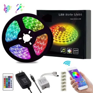 Waterproof RGB LED Strip WS2811 WS2815 5m 10m Flexible Smart Addressable Strip Light 5V 12V