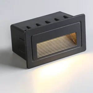 Waterproof Recessed Wall Light LED Corner Step Light Wall Stair Lamp Indoor Outdoor