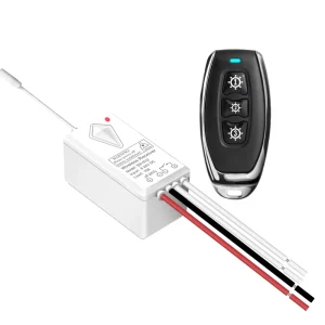 Waterproof Remote Control Power Switch DC12V 24V 36V 10A Wireless Remote Switch for Outdoor Light or Security Equipment