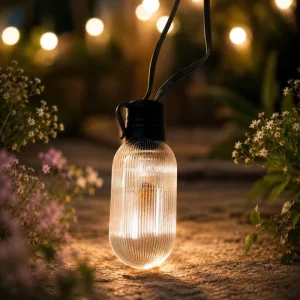 Waterproof Smart Bistro String Lights for Backyard Garden Holiday Events