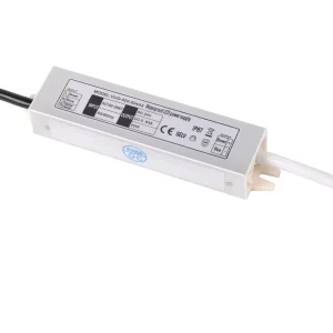 Waterproof Ultra-Thin 20W LED Driver 110VAC/230VAC to 5VDC/12VDC/24VDC Aluminum Case Power Supply for LED Module