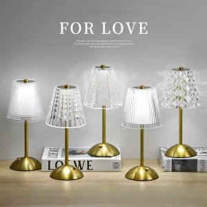 Wedding Decoration & Supplies For Exclusive Nordic Style LED Metal Desk Lamp Minimalist Wedding Night Light Atmosphere Light USB Charging Dimming