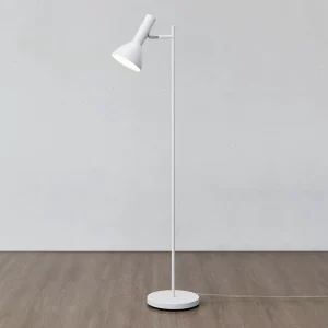 White Floor Lamp Delicate Design Serene Floor Lamps for Living Room Bedroom
