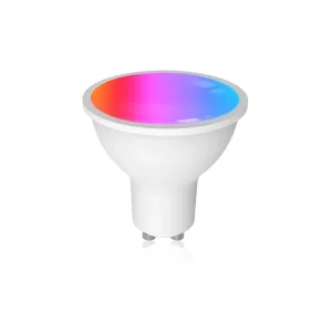 WiFi 5W Dimmable Matter Smart App Controlled RGBCCT LED GU10 Light Bulb