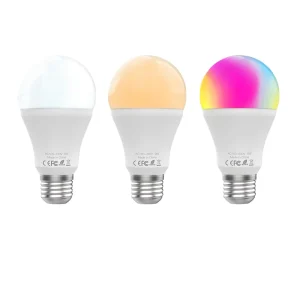 WiFi E14 RGB LED Smart Bulb 2700-6500K C+W 4.5W Dimmable with App, Remote and Voice Control