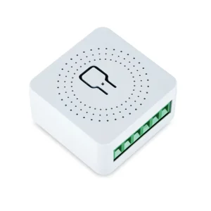 WiFi Mini Smart Switch Relay Module Enclosed 2-Channel Light Controller AC100-240V with App and Voice Control
