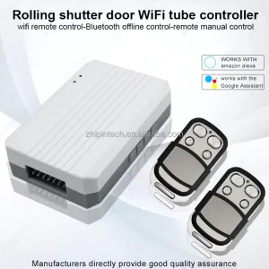 WiFi RF 433MHz AC 220V Tubular Motor Wireless Remote Control Switch Transmitter Set for Roller Shutter and Garage