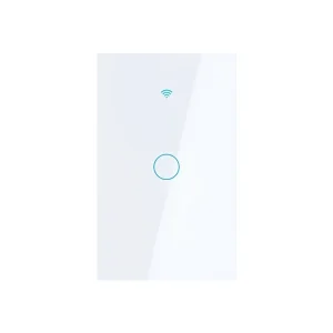 WiFi RF Smart Remote Control Touch Light Switch 220V No Neutral 1 Gang Glass Panel 10A 240V for Australia and US