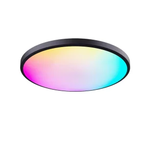 WiFi Smart Ceiling Light 24W Multi Color Ceiling Lamp for Living Room Bedroom Controlled by a Smart Phone Tuya LED Bulb