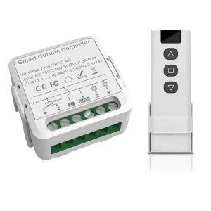 WiFi Smart Curtain Switch Module Relay Wireless Remote Voice Control