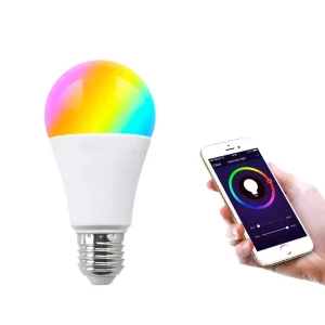 WiFi Smart E27 LED Bulb RGB 15W Dimmable 2700K-6500K Voice Control