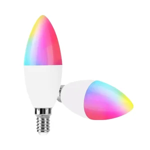 WiFi Smart LED Bulb RGB E14 Dimmable Voice and App Control