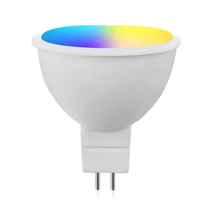 WiFi Smart LED Globe Bulb with GU10, E27, B22 or E14 Base, Remote Control, ETL Certified, Plastic