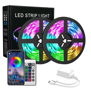 WiFi Smart LED Strip Light 5M 12V RGB USB Waterproof IP68 Flexible Ambient Light