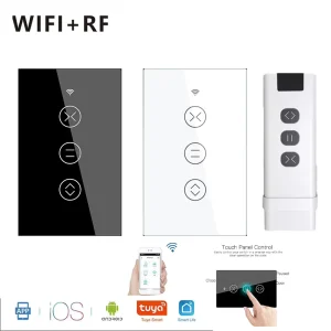 WiFi Smart Light Switch 1 2 3 4 Gang Glass Screen Touch Panel Control