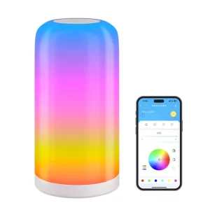 WiFi Smart RGB White Table Lamp Dimmable App Control Alexa Google Home Compatible