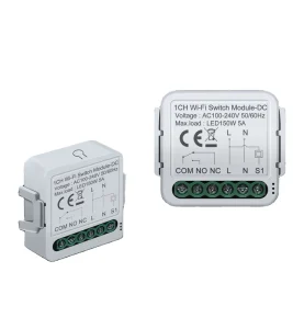 WiFi Smart Switch with Dry Contact Remote Access DC 12V 24V Smart Relay Breaker