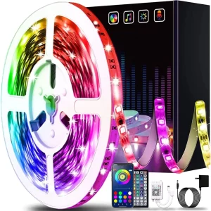 WiFi Strip Light Alexa Google Home Support Smart RGB 5m 10m 20m LED Strip Remote App Controls Music Sync 12V LED Strip Light