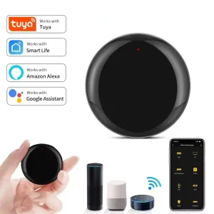 WiFi Universal IR Remote Control Switch for Smart Home Devices Compatible with Alexa and Google Home