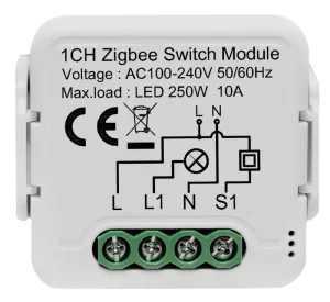 WiFi Zigbee 1 2 3 4 Gang CH Switch Remote Voice Control Smart Home Control Switch for Lights