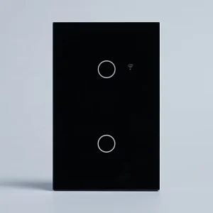 Wifi 2.4GHz Smart Light Switch Touch Wall Switch APP Remote Control Tempered Glass Panel 2 Gang Switch For Home LED Lamp 220V