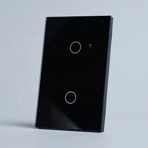 Wifi Zigbee Ewelink Tuya Some Home Google Alexa Compatible Wifi Smart Wall Light Switch 2 Gang Touch Switch No Neutral