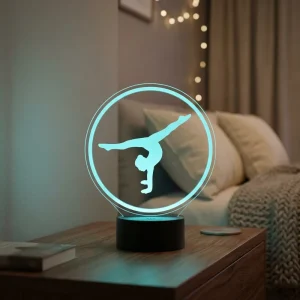 Windproof LED Lantern with 3D Night Light