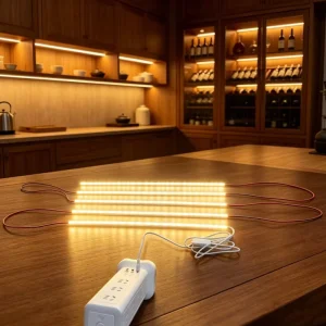 Wine Rack LED Cabinet Light COB LED Strip 24V 480 LEDs/m Aluminum LED Profile Light
