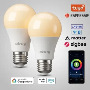 Wireless APP Smart LED Bulb RGB Colorful Decorative Indoor Holiday Mood Lighting Solution Home RGBW LED Lamp Voice Activated